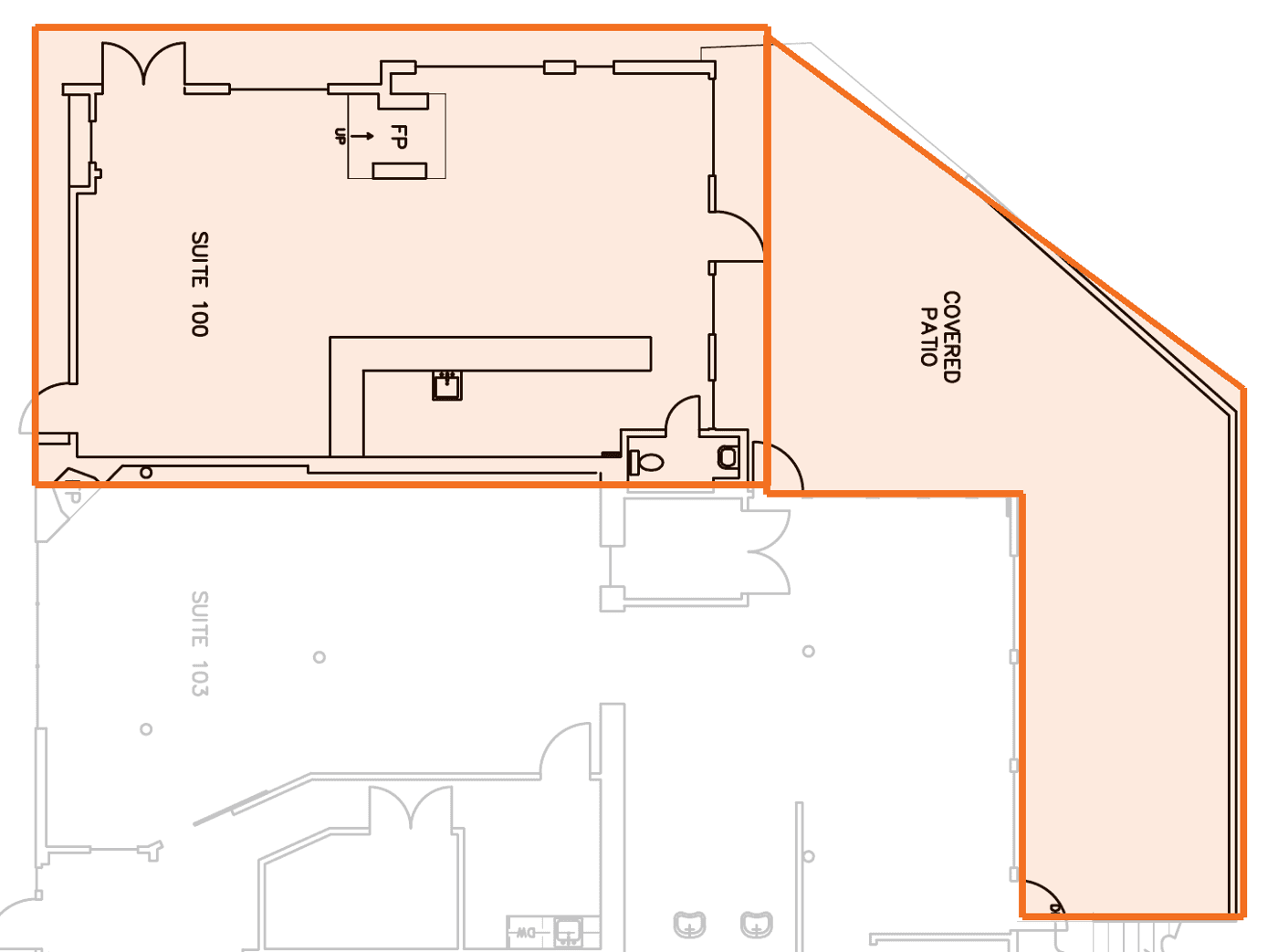 Suite 100 footprint