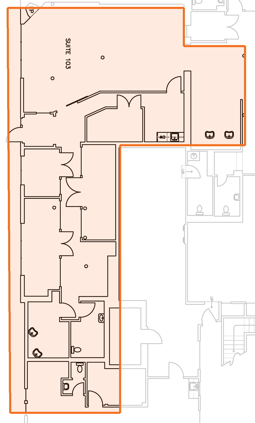 Suite 103 footprint