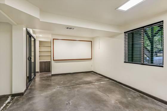 Suite G100 — office with built-in cabinetry