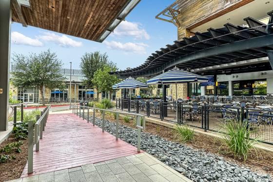 Galleria outdoor dining patios