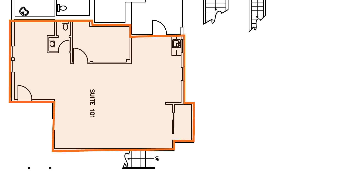 Suite 101 footprint