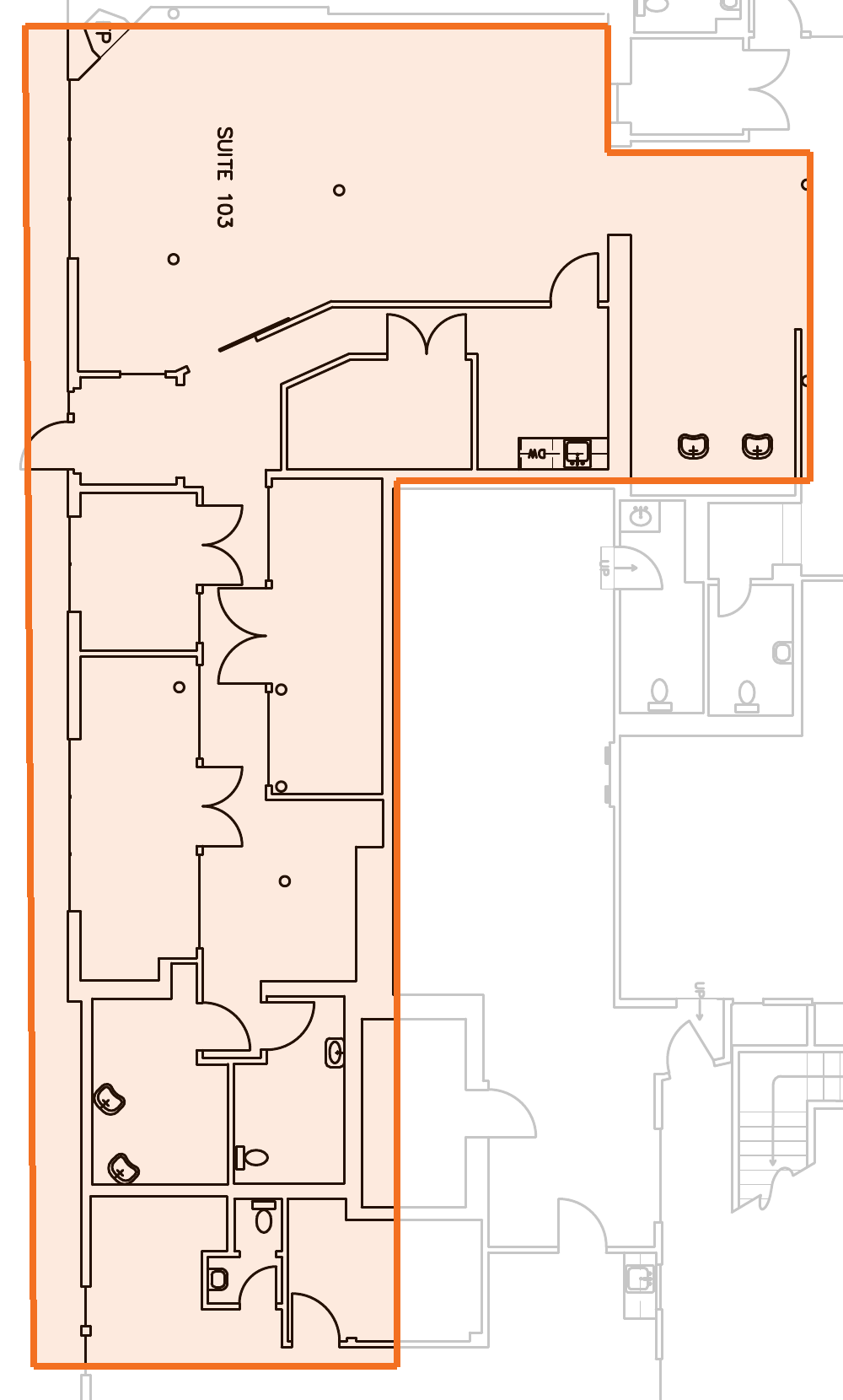 Suite 103 footprint